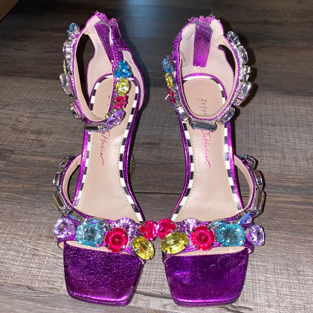 Betsey Johnson Disco Heels